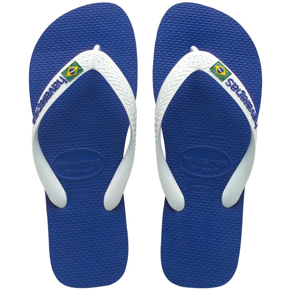 Chinelo Havaianas Brasil Logo - Azul - 1