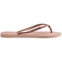 Chinelo Havaianas Slim Glitter II Feminino - Rosa - 3