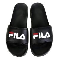 Chinelo Slide Fila Drifter Basic - Preto e Vermelho - 1