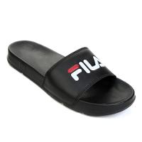 Chinelo Slide Fila Drifter Basic - Preto e Vermelho - 2
