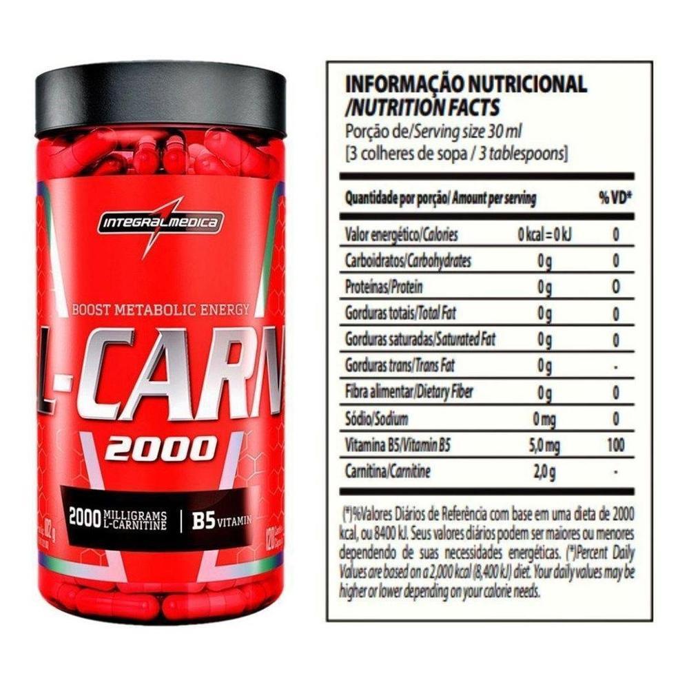 L-Carnitina 2000 IntegralMédica - 60 Cápsulas - 2
