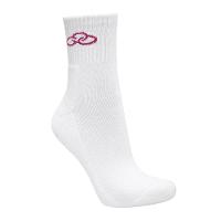 Meia Olympikus Cano Médio Pacote Com 3 Feminina - Branco e Cinza - 2