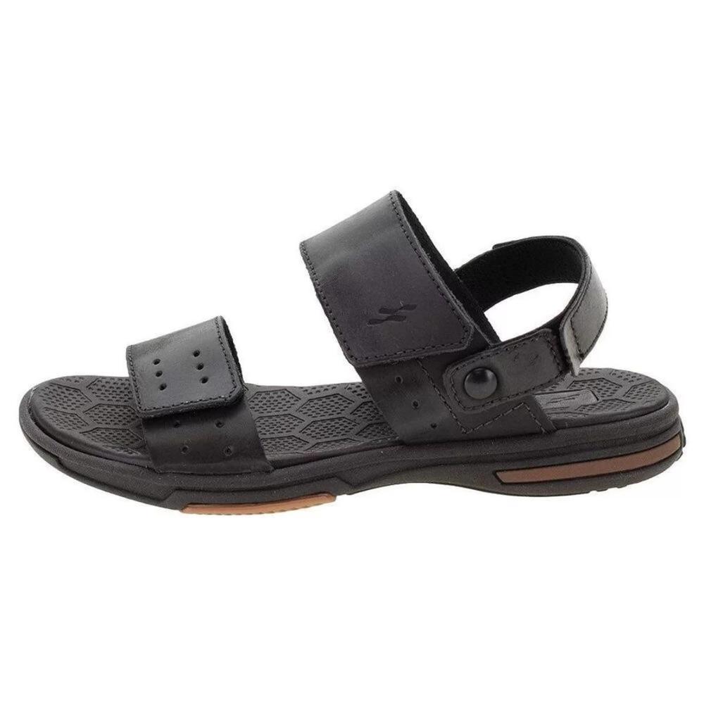 Sandália Couro Itapuã 5302 Masculina - Marrom Escuro - 2