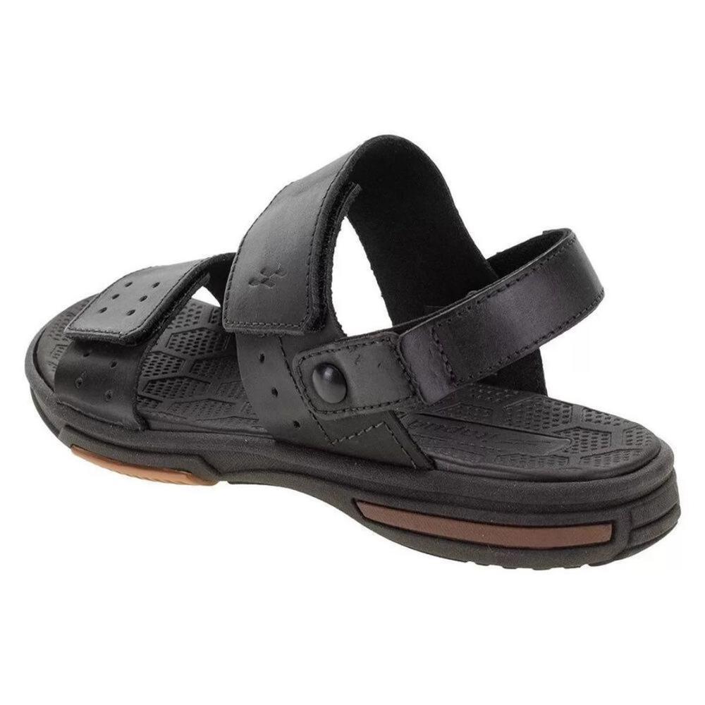 Sandália Couro Itapuã 5302 Masculina - Marrom Escuro - 3