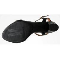 Sandália Vizzano Salto Bloco Verniz Feminina - Preto - 4