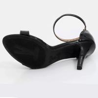 Sandália Vizzano Básica Salto Alto Verniz Feminina - Preto - 5