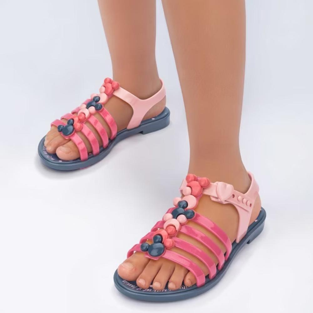 Sandália Infantil Disney Magical Grendene Kids - Azul e Rosa - 4