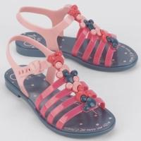 Sandália Infantil Disney Magical Grendene Kids - Azul e Rosa - 1