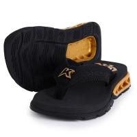 Chinelo Infantil Kenner Rakka Kids Flamengo - Preto e Dourado - 1