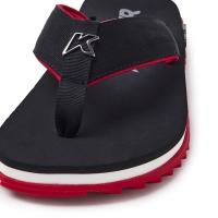 Chinelo Kenner Kivah Line Masculino - Preto e Vermelho