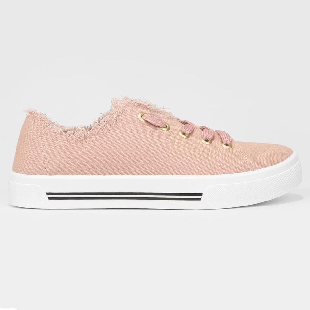 Tênis Moleca Casual Feminino - Rosa Claro - 2