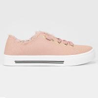Tênis Moleca Casual Feminino - Rosa Claro - 2