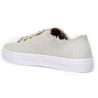 Tênis Moleca Casual Feminino - Off White - 5