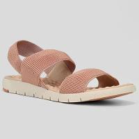 Sandália Modare Elásticos Ultra Confort Feminina - Bege - 1