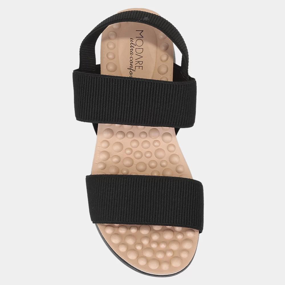 Sandália Modare Flatform Lisa Feminina - Preto - 3