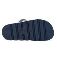 Rasteira Vizzano Flatform Strass Hotfix - Marinho - 4