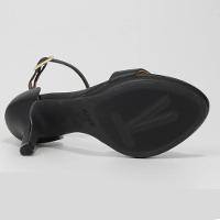 Sandália Vizzano Meia Pata Salto Alto Feminina - Preto - 5