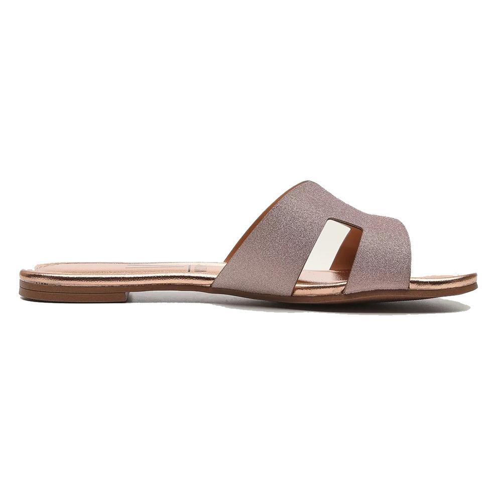 Rasteira Vizzano H Tela Paris Feminina - Rosê - 2