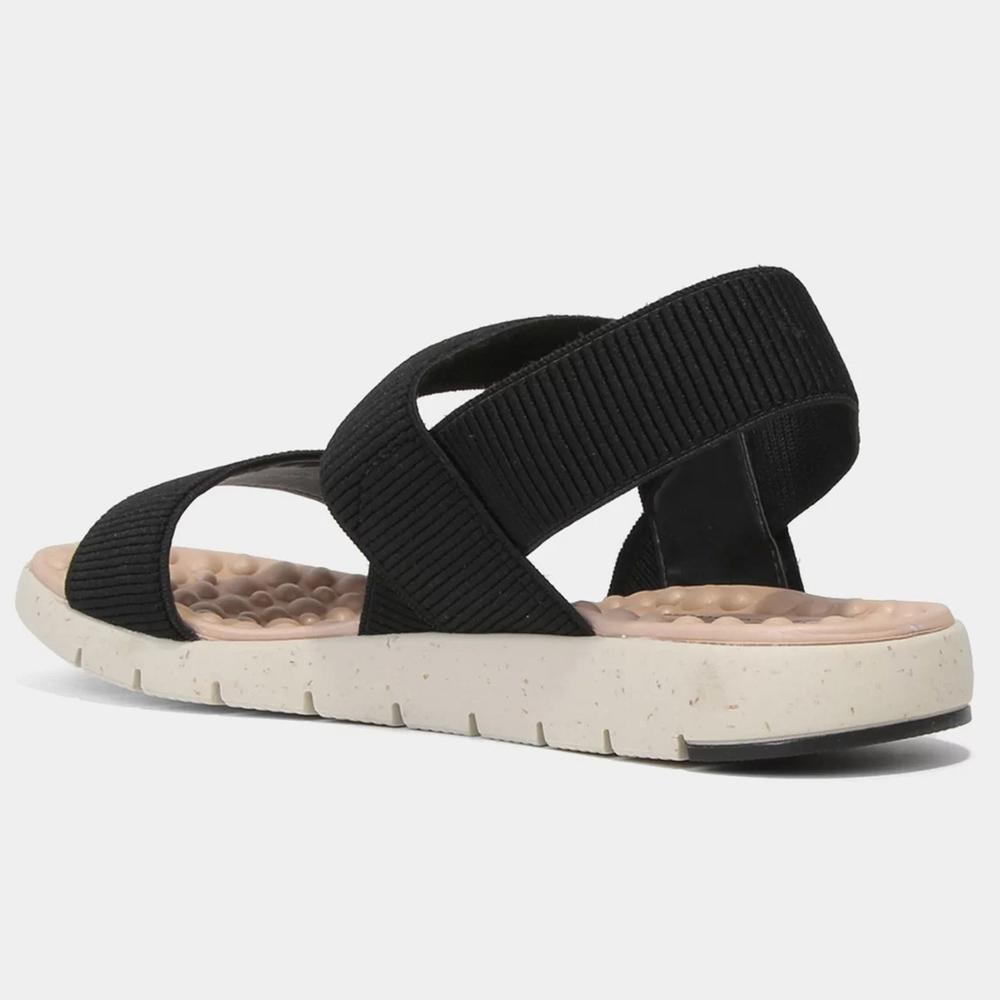 Sandália Modare Elásticos Ultra Confort Feminina - Preto - 4