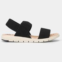 Sandália Modare Elásticos Ultra Confort Feminina - Preto - 2