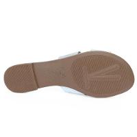 Rasteira Vizzano H Tela Paris Feminina - Prata - 5