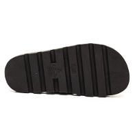 Rasteira Vizzano Flatform Tiras Cruzadas Strass - Preto - 4