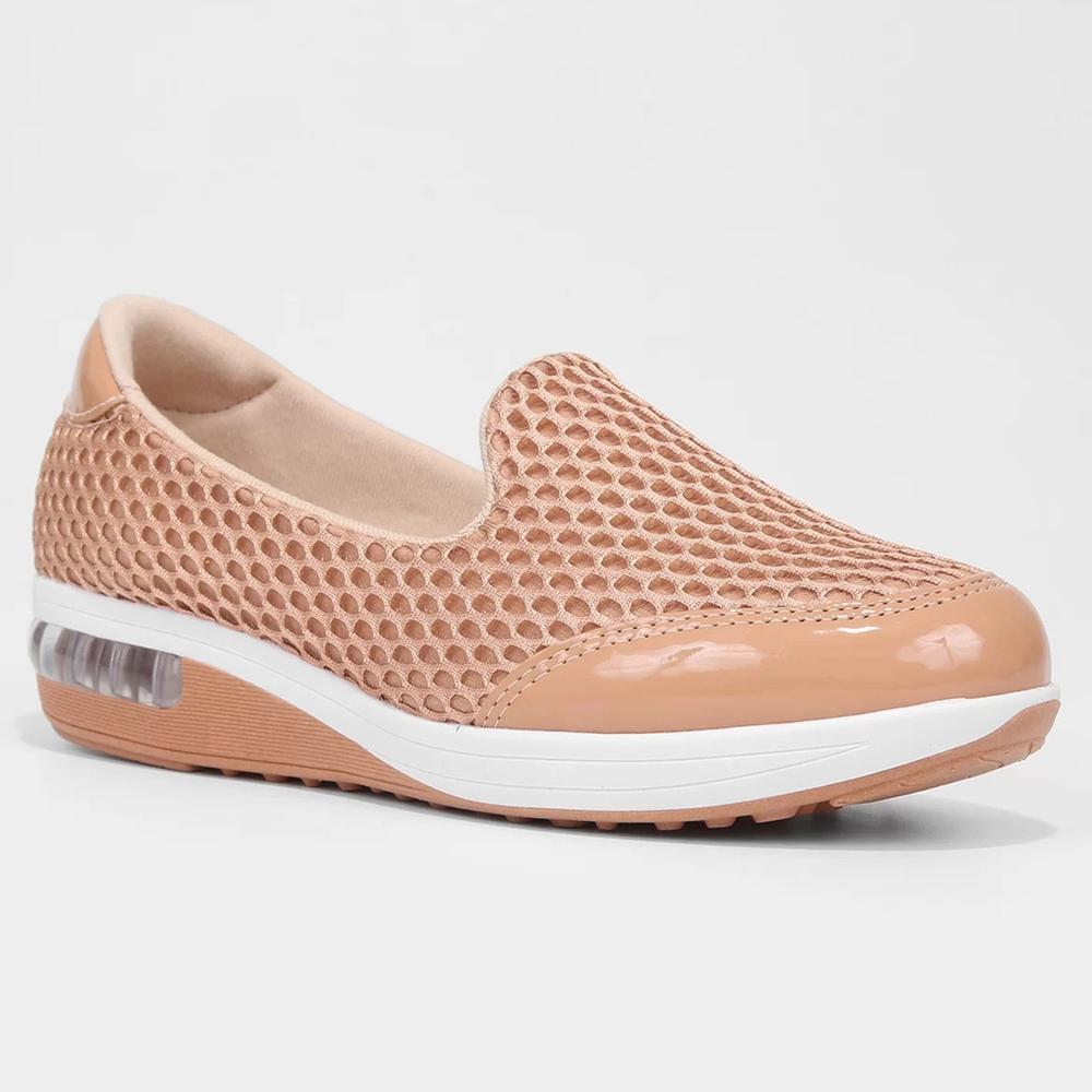 Slip On Modare Tela Sport Feminino - Nude - 1