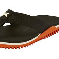 Chinelo Kenner Nk6 Pro Masculino - Preto e Laranja