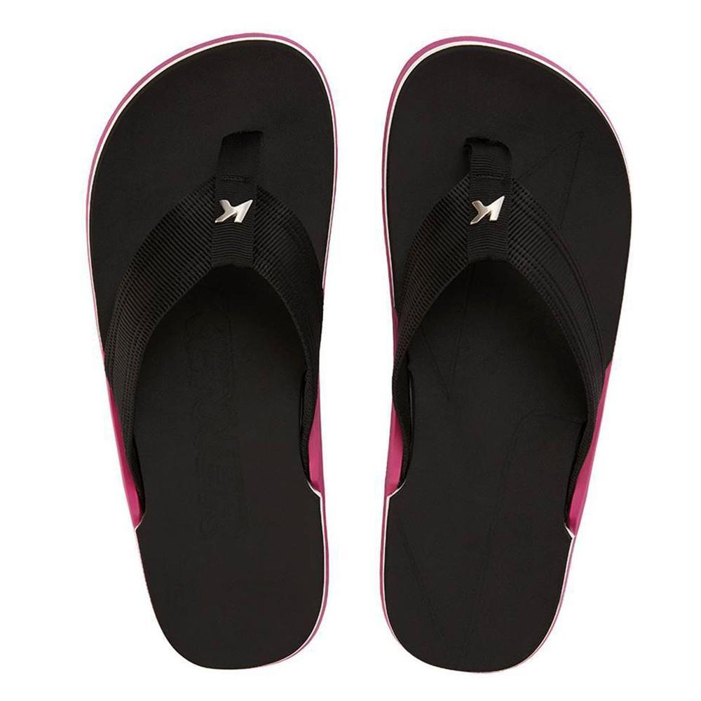 Chinelo Kenner Nk6 Pro Masculino - Preto e Rosa - 3