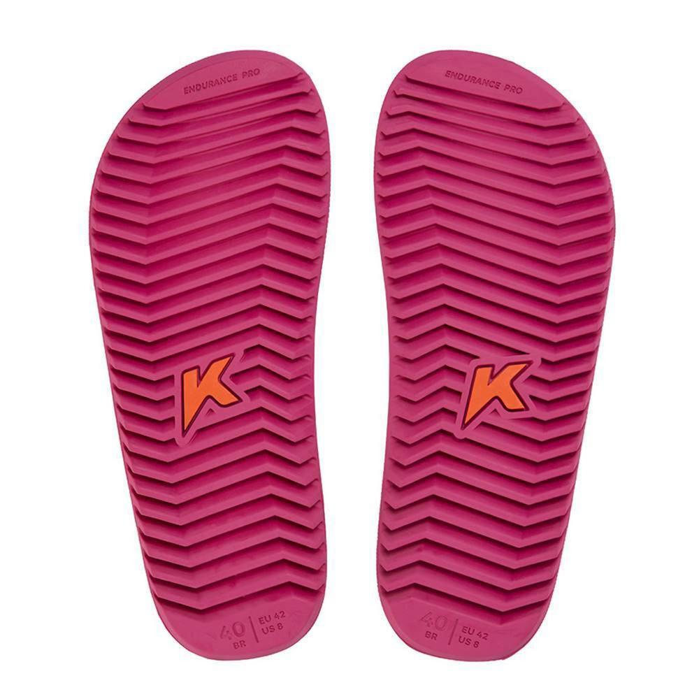 Chinelo Kenner Nk6 Pro Masculino - Preto e Rosa - 4