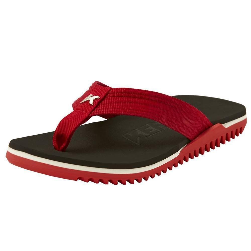 Chinelo Kenner Nk6 Pro Masculino - Preto e Vermelho - 4