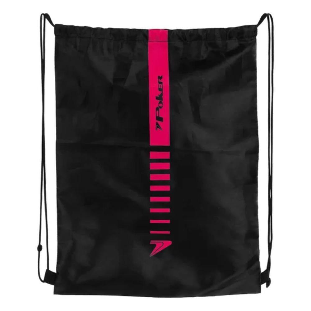 Sacola Poker Gym II - Preto e Rosa - 1
