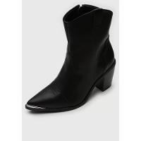 Bota Western Cano Baixo Vizzano Feminina - Preto - 3