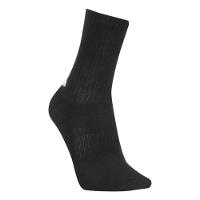 Kit Meia Under Armour Cano Longo Core Cotton Crew 3 Pares - Chumbo e Branco