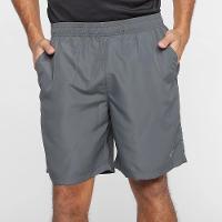 Bermuda Mizuno Energy 7 Masculina - Cinza e Preto - 1