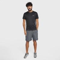 Bermuda Mizuno Energy 7 Masculina - Cinza e Preto - 4