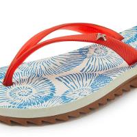 Chinelo Kenner Ibiza Pro Spiral Flatform - Vermelho e Azul