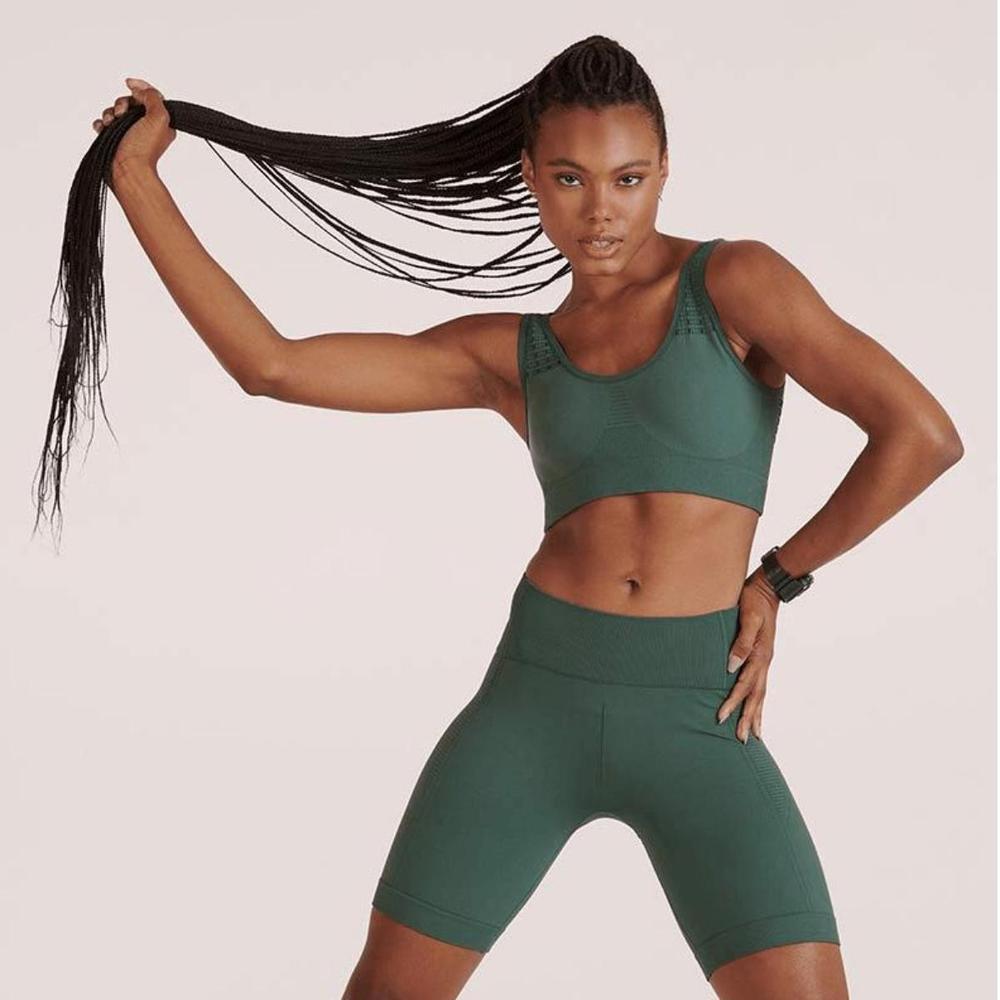 Top Esportivo Lupo Energy Raschel - Verde Escuro - 3