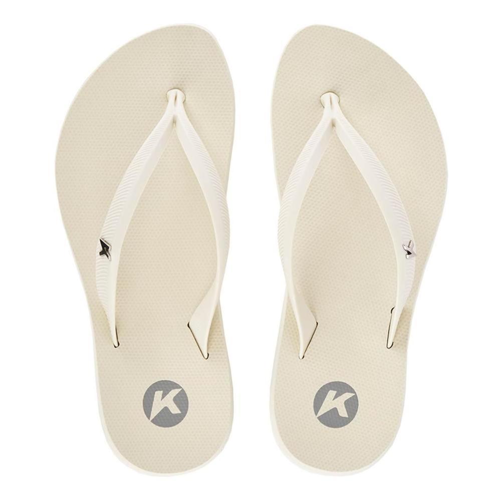 Chinelo Kenner Ibiza Pro Lisa Feminino - Off White - 2