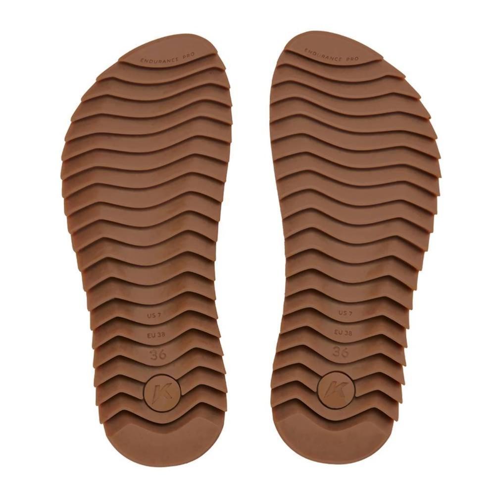 Chinelo Kenner New Ibiza Sem Estampa Flatform - Branco e Preto - 5