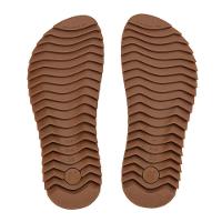 Chinelo Kenner New Ibiza Sem Estampa Flatform - Branco e Preto - 5