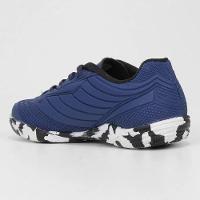 Chuteira Futsal Infantil Penalty Matis XXI - Marinho e Preto