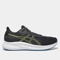 Tênis Asics Patriot 13 Masculino - Preto e Verde Limão - 1