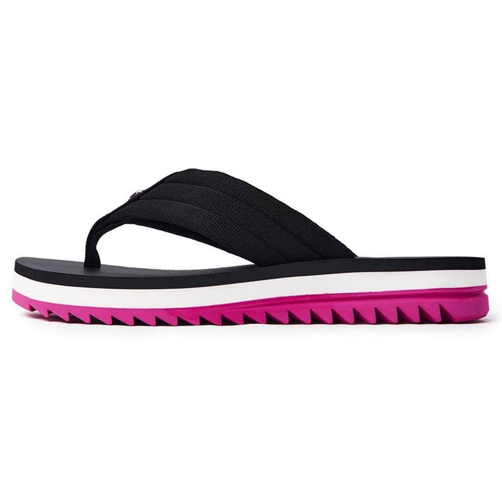 Chinelo Kenner Kyra Pro Comfy Feminino - Preto e Rosa - 3