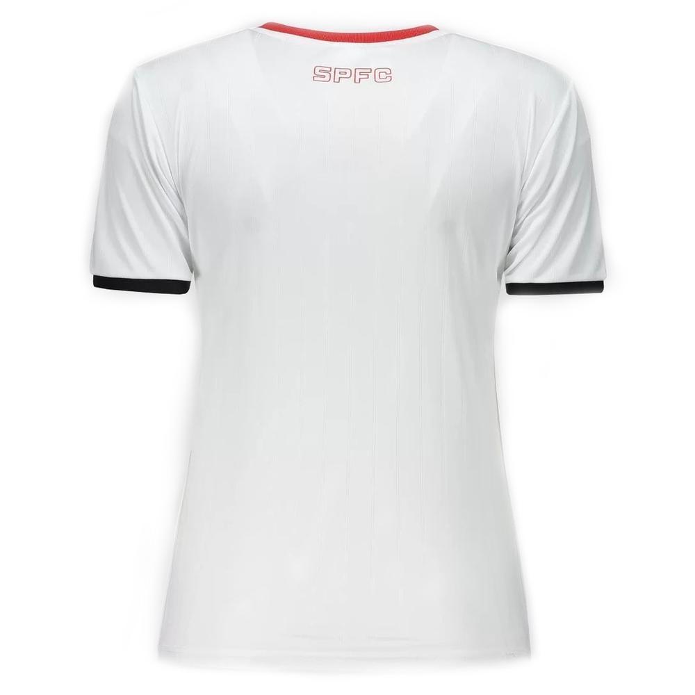 Camiseta São Paulo Stencil Feminina - Branco - 2