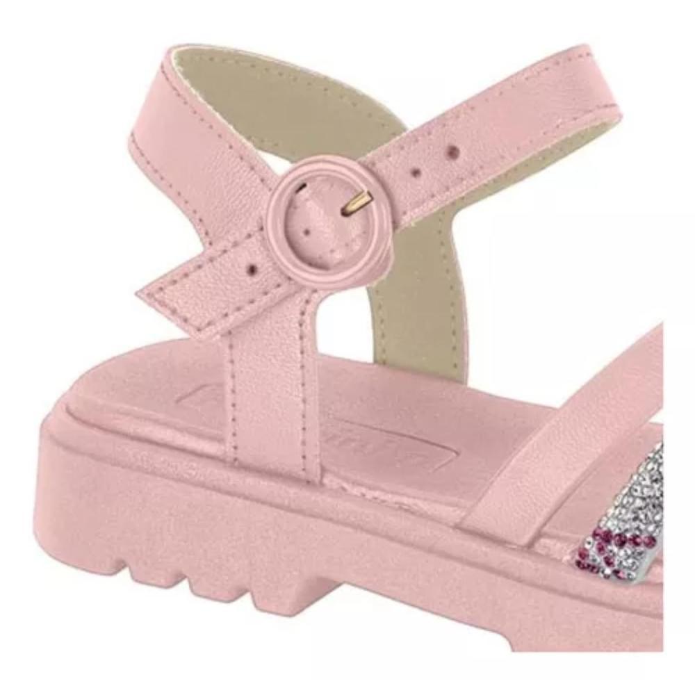 Papete Infantil Molekinha Tira Brilho Menina - Rosa Claro - 3