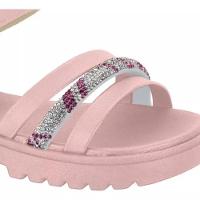 Papete Infantil Molekinha Tira Brilho Menina - Rosa Claro - 2