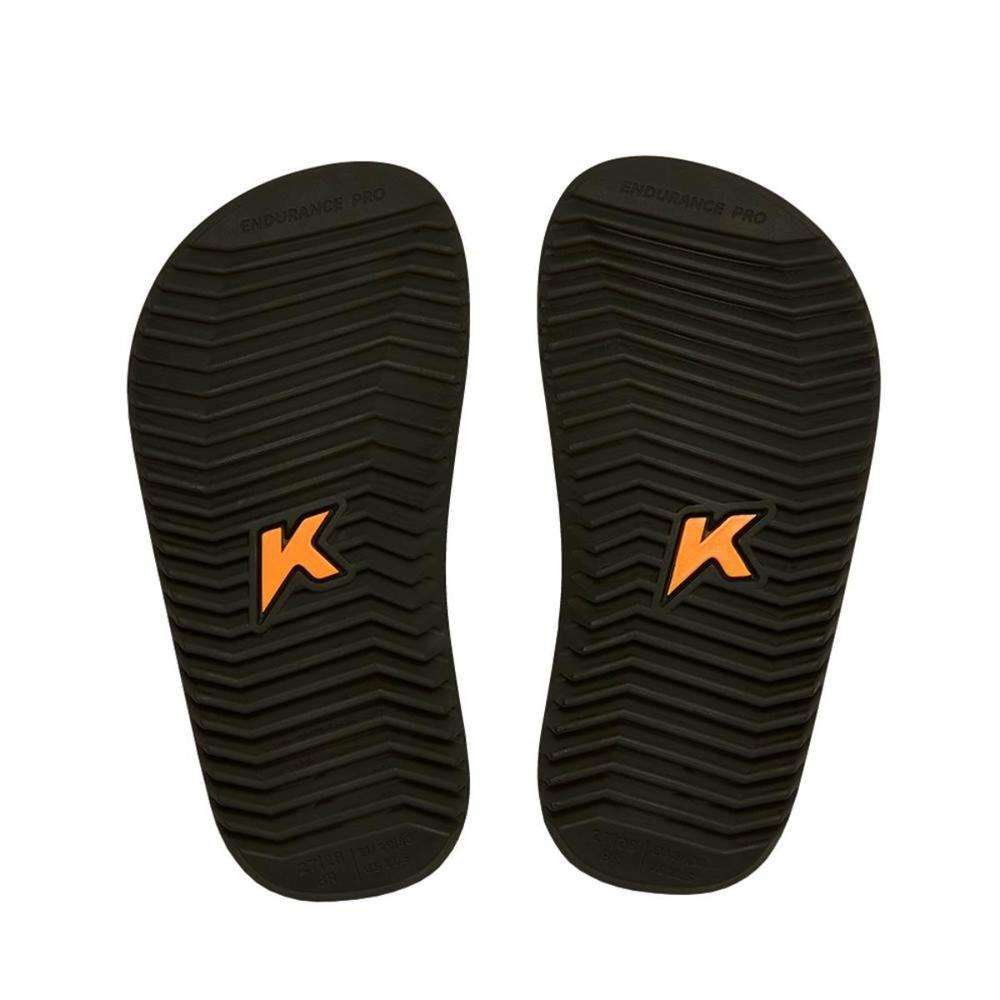 Chinelo Kenner NK6 Pro Gold Flamengo Kids - Preto e Dourado - 5