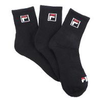 Kit Meia Fila Cano Alto C/ 3 Pares - Preto - 3