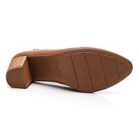 Scarpin Modare Salto Médio Feminino - Caramelo - 4